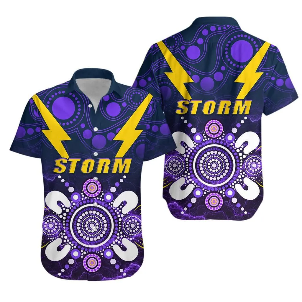 Storm Indigenous Hawaiian Shirt Melbourne Lt13_1