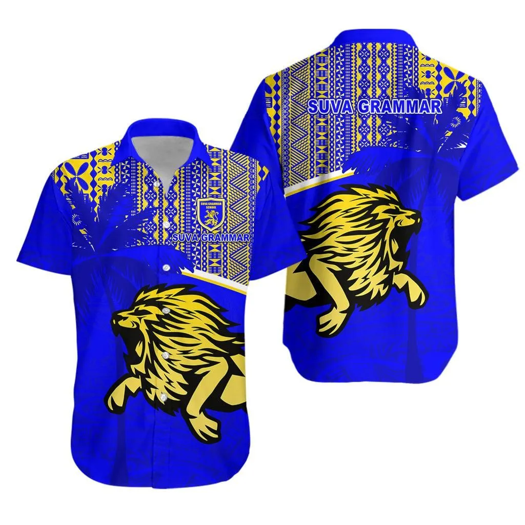Suva Grammar School Hawaiian Shirt Spirit Lion Lt13_1