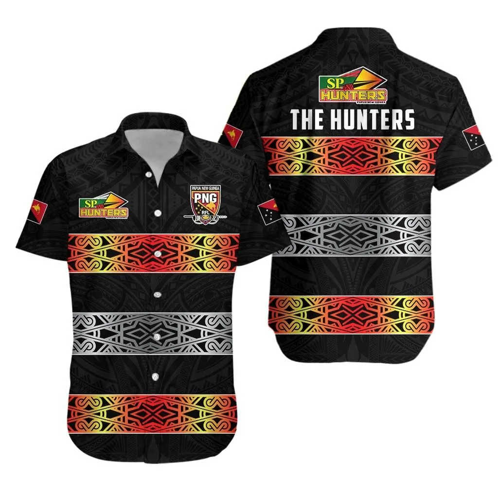 The Hunters Png Hawaiian Shirt Papua New Guinea Hunters Rugby Lt13_0