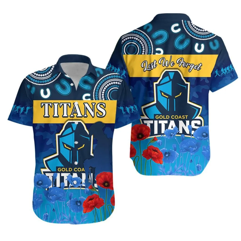 Titans Anzac 2022 Hawaiian Shirt Gold Coast Aboriginal Lest We Forget Lt13_0