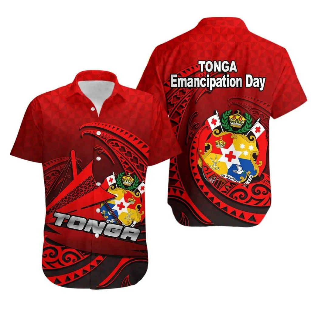 Tonga Emancipation Day Hawaiian Shirt Kalia No1 Lt6_1
