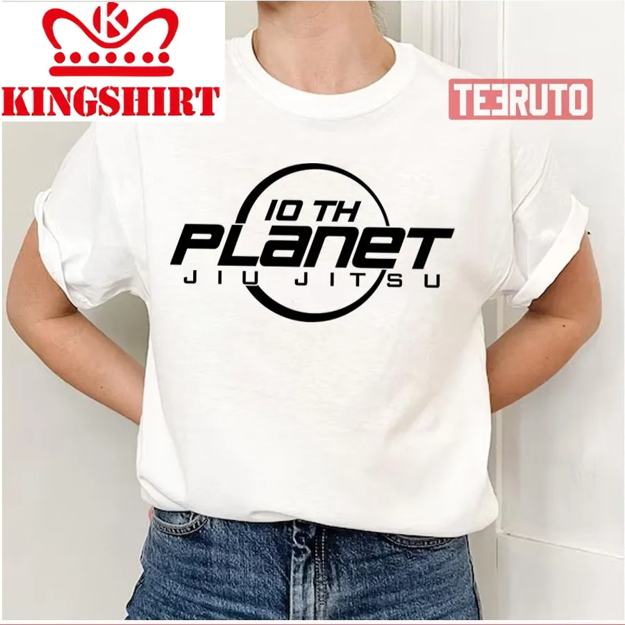 10Th Planet Jiu Jitsu Black Featherweight Unisex T Shirt