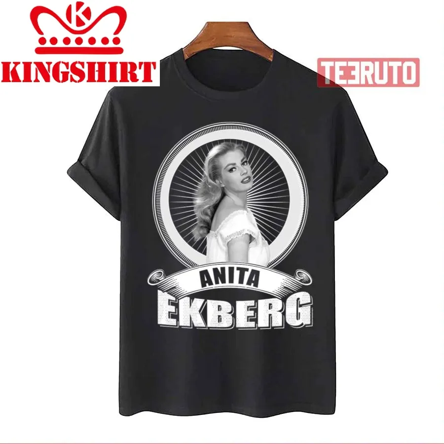 90S Actress Vintage Anita Ekberg Unisex T Shirt