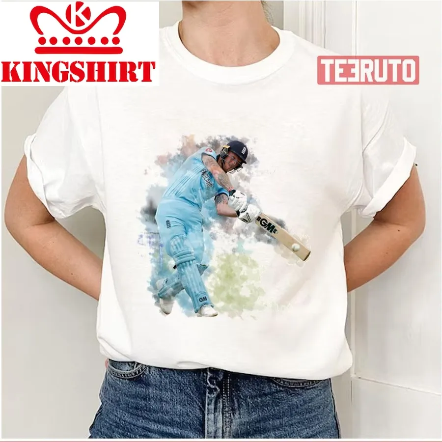 Aesthetic Design Cricket Ben Stokes Unisex T Shirt