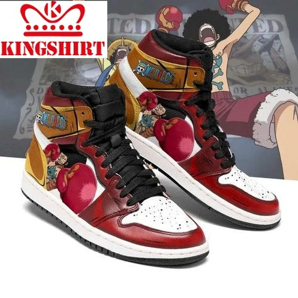 Afro Luffy Jd Sneakers High Top Jordan Shoes Customized Gift For Fan Shoes