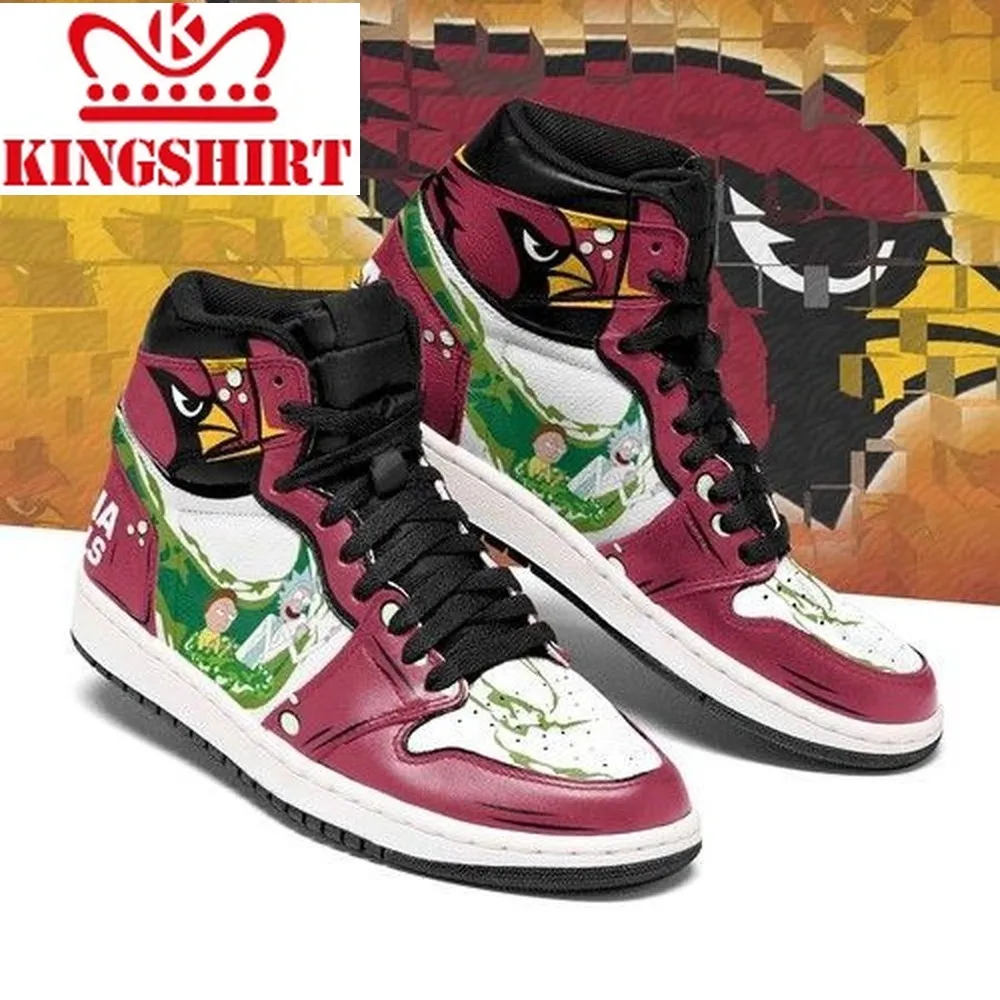 Arizona Cardinals Rick And Morty Jd Sneakers High Top Jordan Shoes Shoes