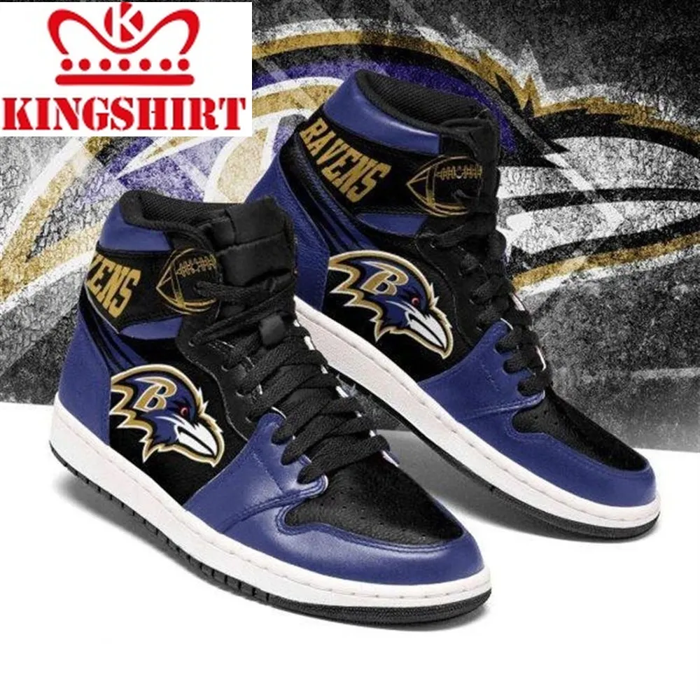 Baltimore Ravens Nfl Football Air Jordan Shoes Sport V2 Sneaker Boots Shoes Shoes