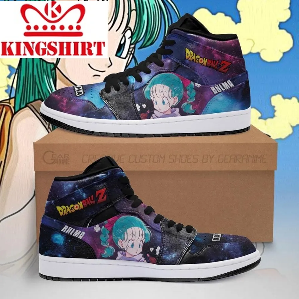 Bulma Sneakers Galaxy Dragon Ball Z Air Jordan High Top Shoes Replica Shoes