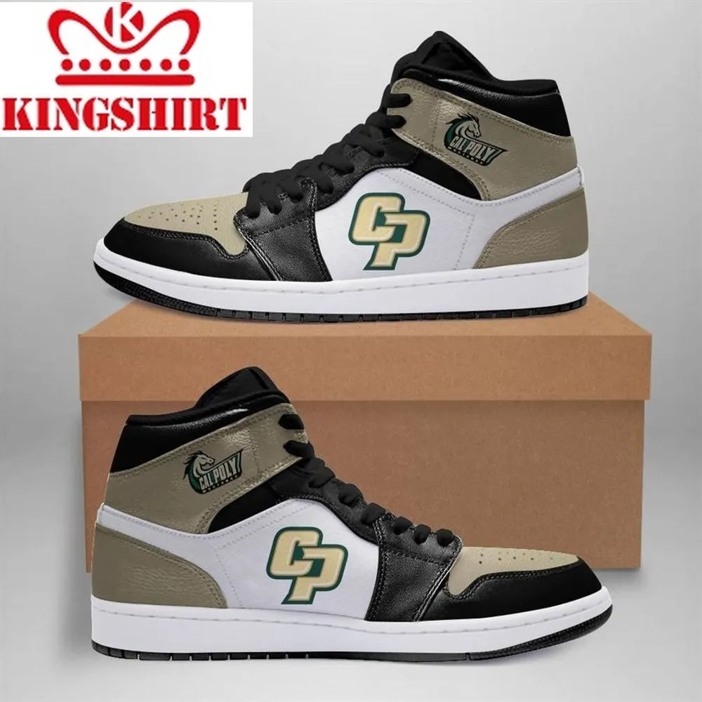 Cal Poly Mustangs Ncaa Air Jordan Shoes Sport Sneaker Boots Shoes Shoes