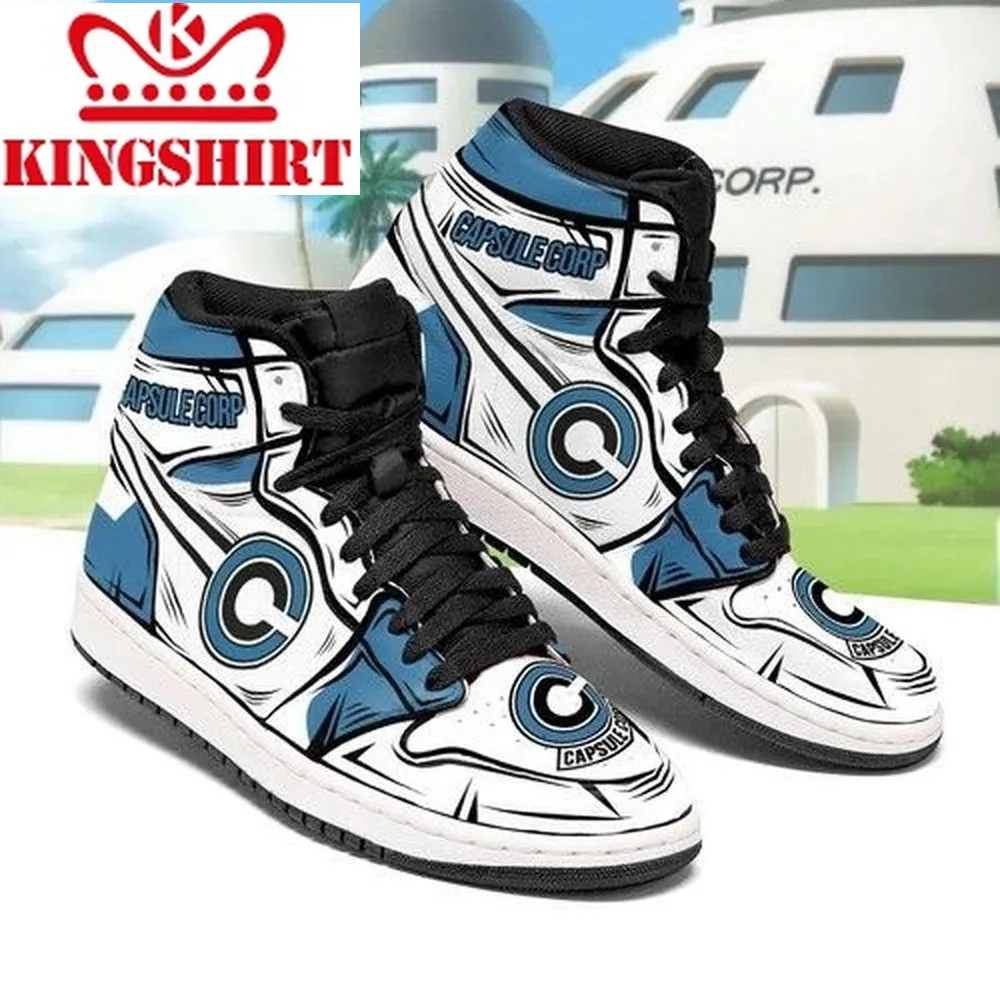 Capsule Corp Dragon Ball Jd Sneakers Custom High Top Jordan Shoes Shoes