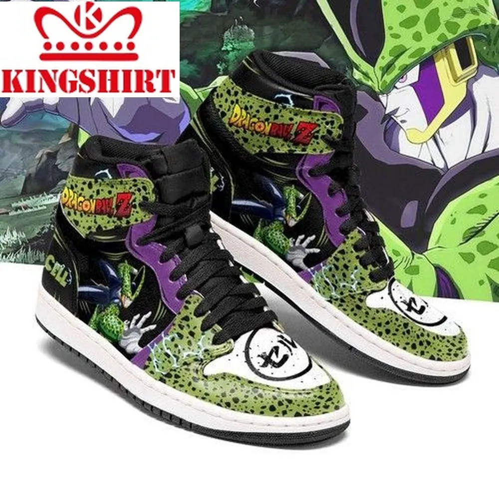 Cell Dragon Ball Jd Sneakers High Top Customized Jordan Shoes For Fan Shoes