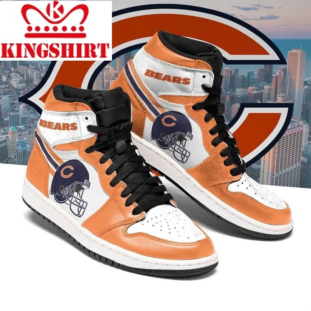 Chicago Bears Nfl Football Air Jordan Shoes Sport V2 Sneaker Boots Shoes Shoes