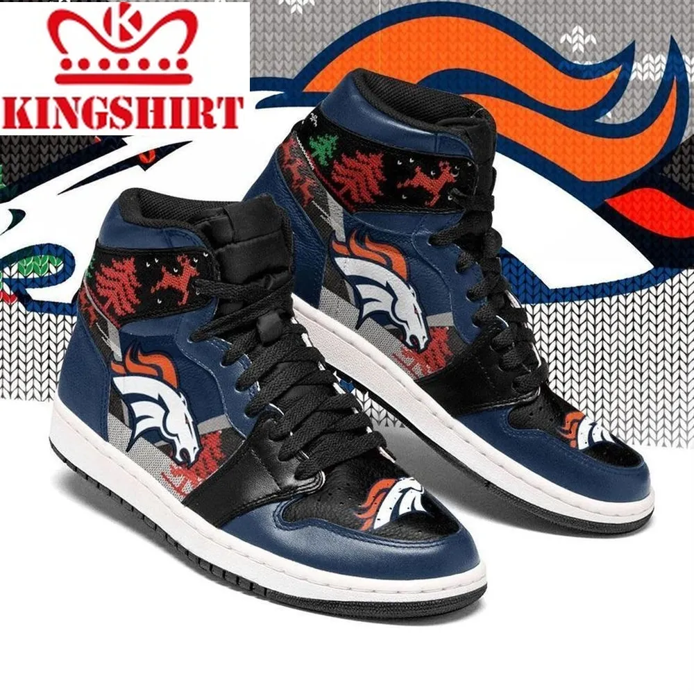 Christmas Denver Broncos Nfl Air Jordan Shoes Sport Sneaker Boots Shoes Shoes