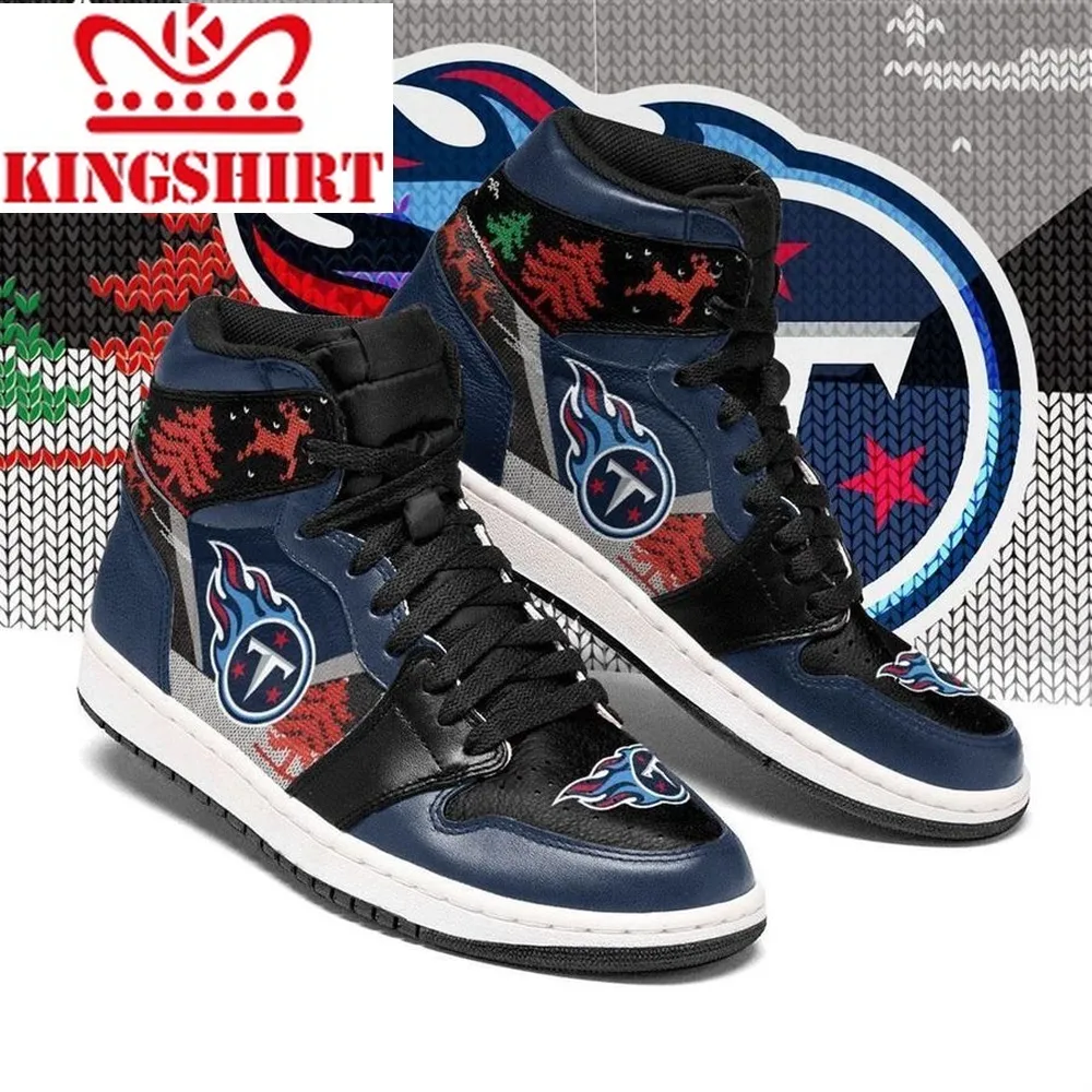 Christmas Tennessee Titans Nfl Air Jordan Shoes Sport Sneaker Boots Shoes Shoes