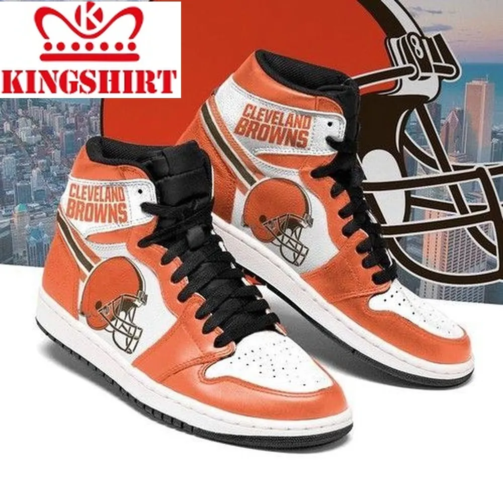 Cleveland Browns Jordan Sneakers For Fan High Top Custom Shoes Shoes