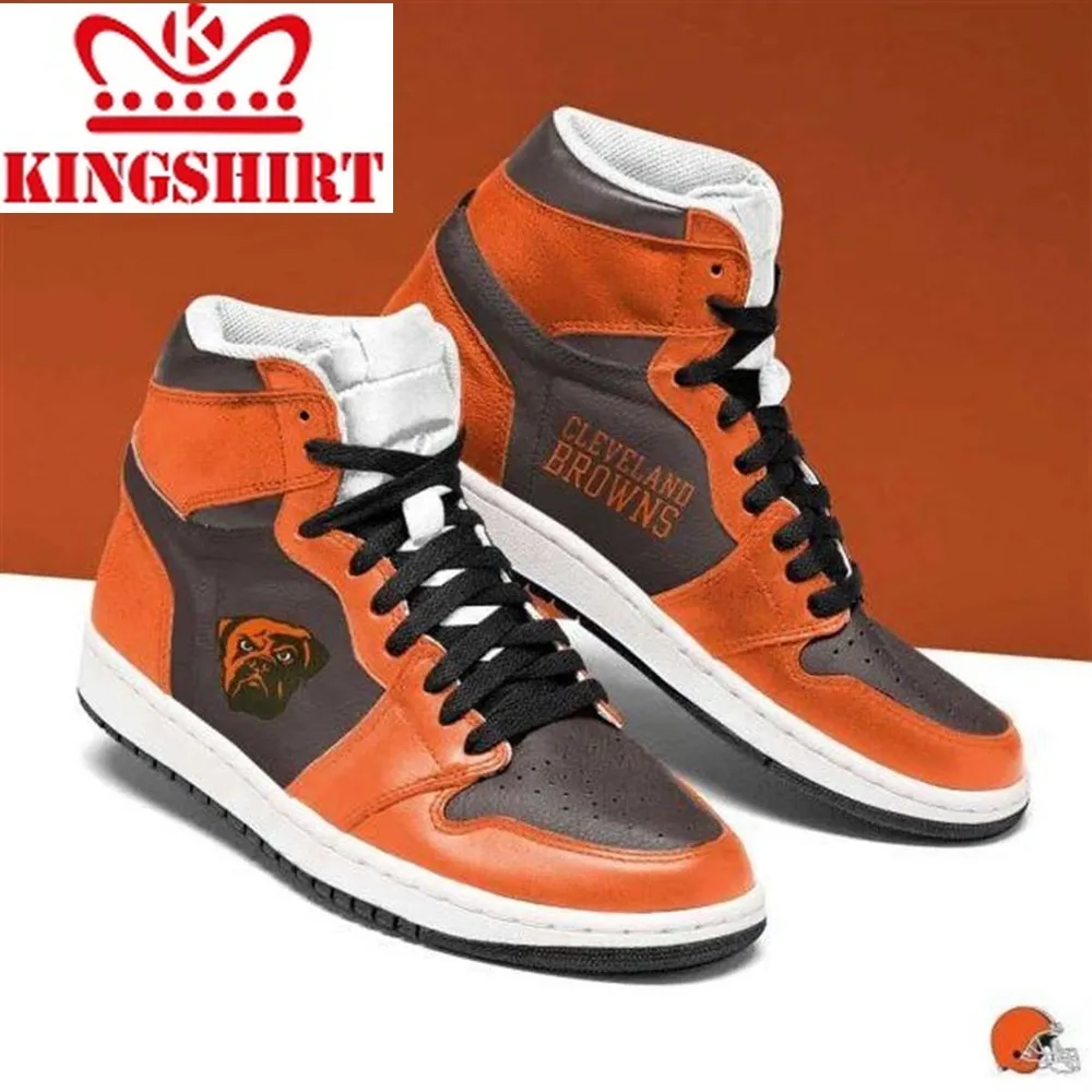 Cleveland Browns Nfl Football Air Jordan Shoes Sport Sneaker Boots Shoes Shoes