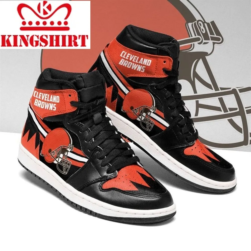 Cleveland Browns Nfl Football Air Jordan Shoes Sport V4 Sneaker Boots Shoes Shoes
