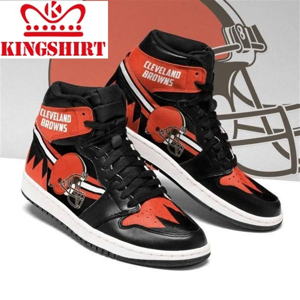 Cleveland Browns Nfl Football Air Jordan Sneaker Boots Shoes Shoes