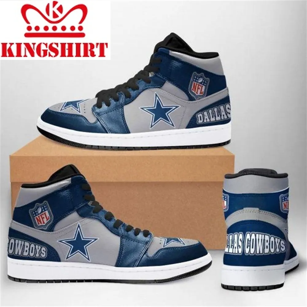Dallas Cowboys Nfl Football Air Jordan Sneaker Boots Shoes Shoes