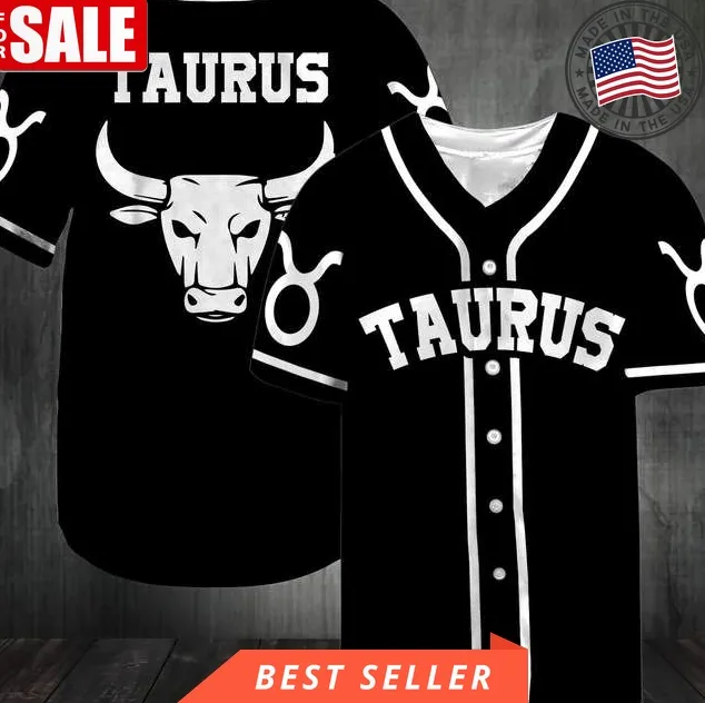 Gift For Brithday Taurus Zodiac Gift For Lover Baseball Jersey