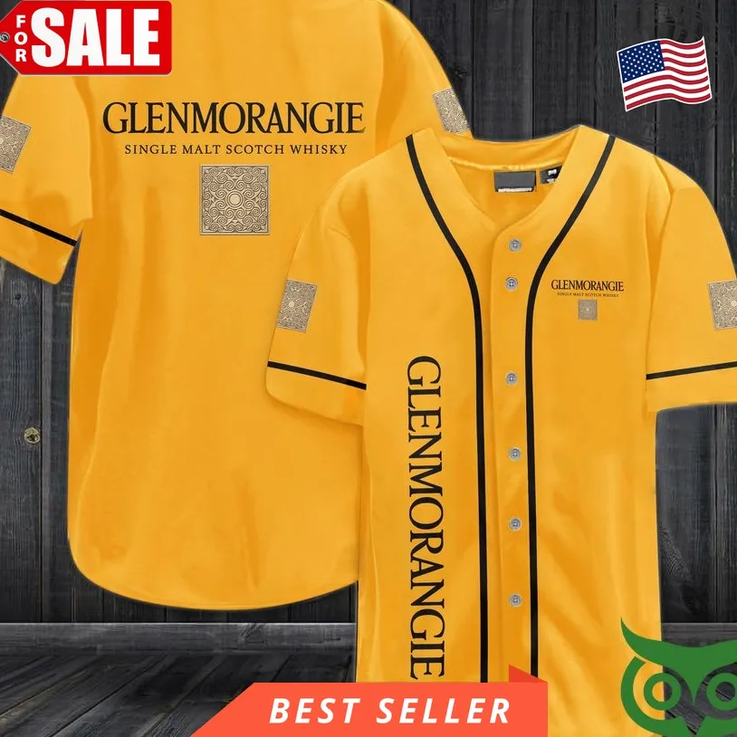 Glenmorangie Whiskey Baseball Jersey Shirt