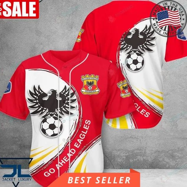 Go Ahead Eagles Baseball Jersey