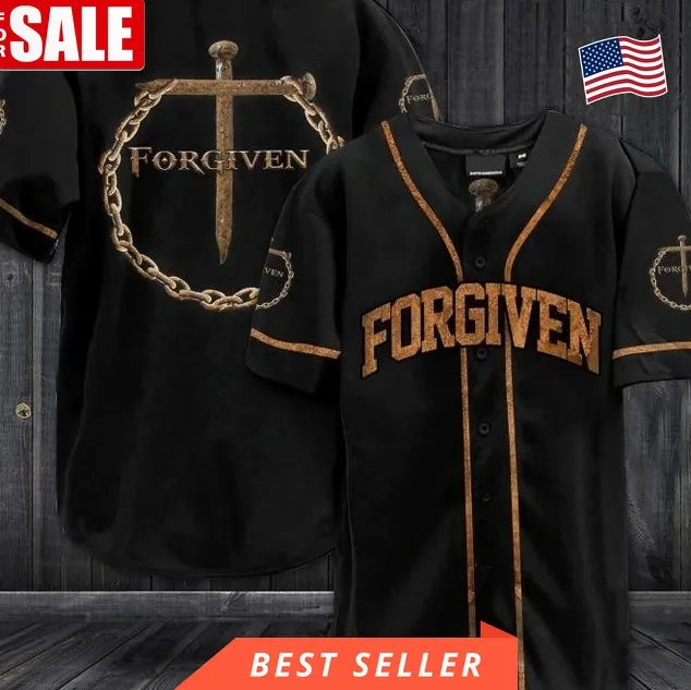 God Forgiven 1245 Gift For Lover Baseball Jersey