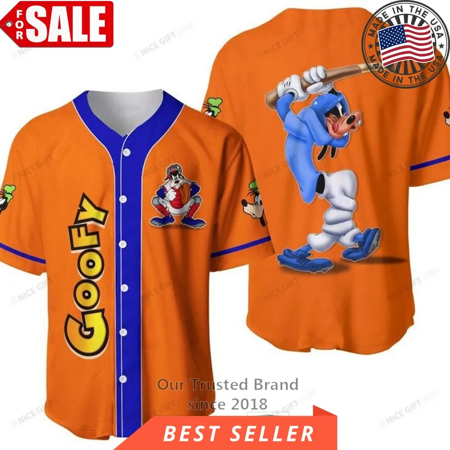 Goofy Baseball Jersey Shirt