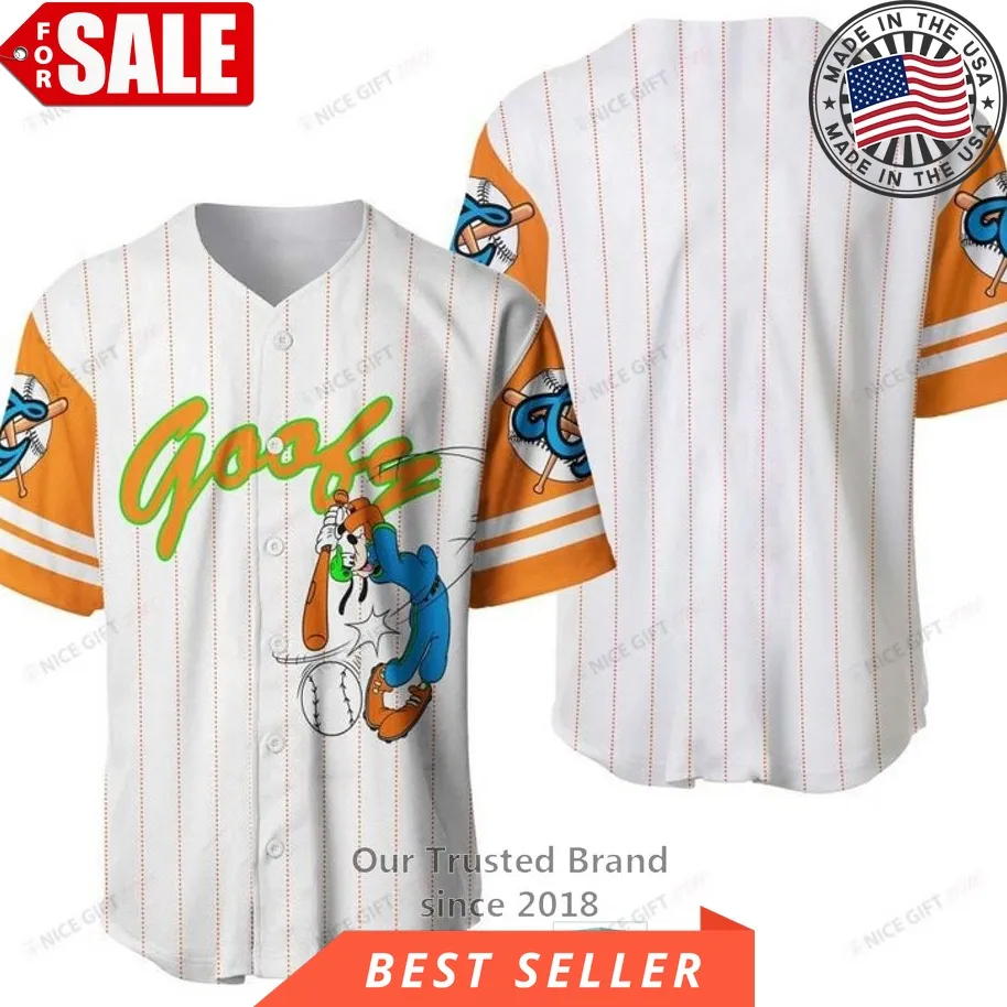 Goofy Disney Play Baseball Baseball Jersey Shirt