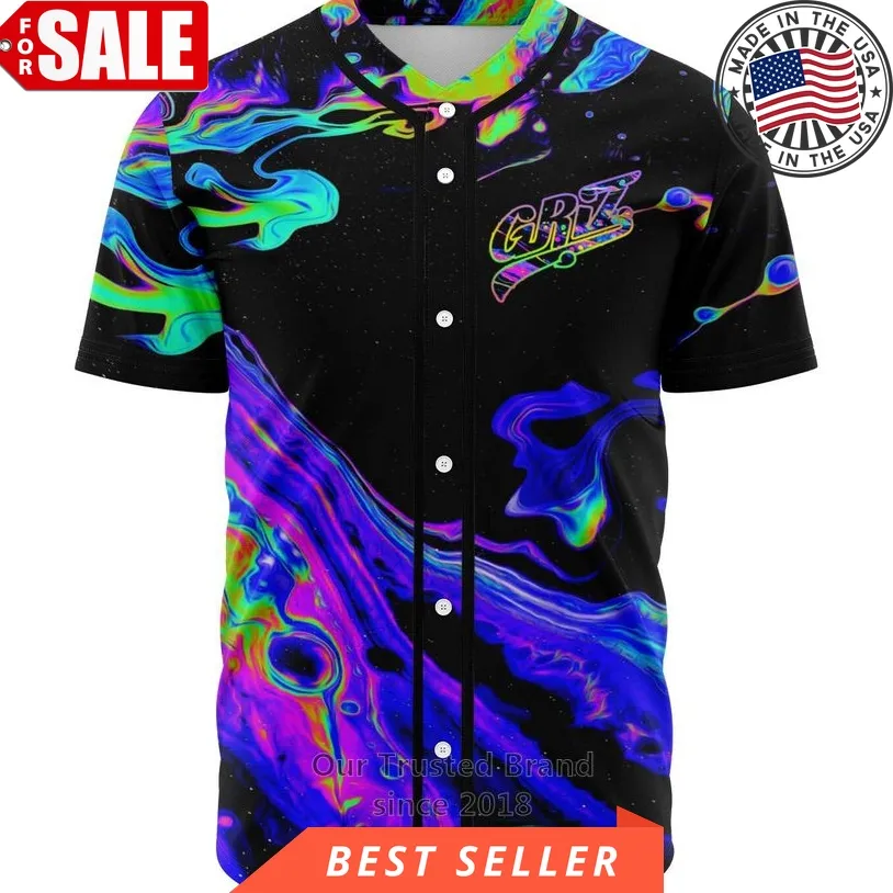 Griz Multicolor Baseball Jersey