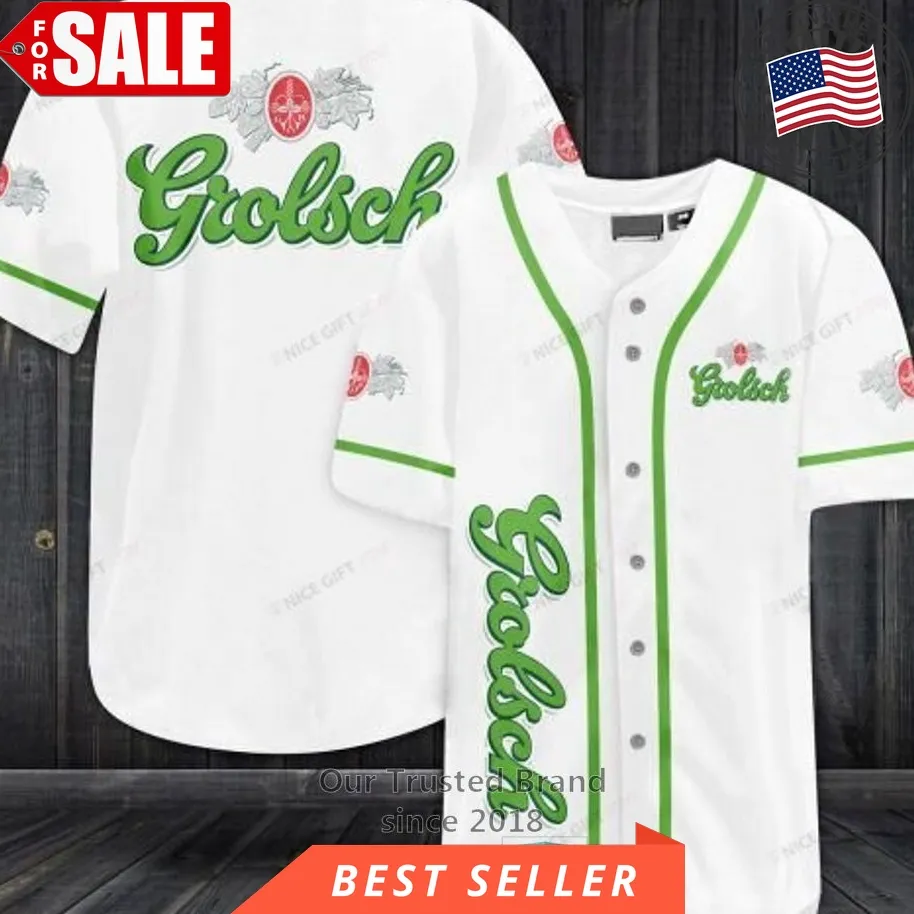 Grolsch Baseball Jersey Shirt