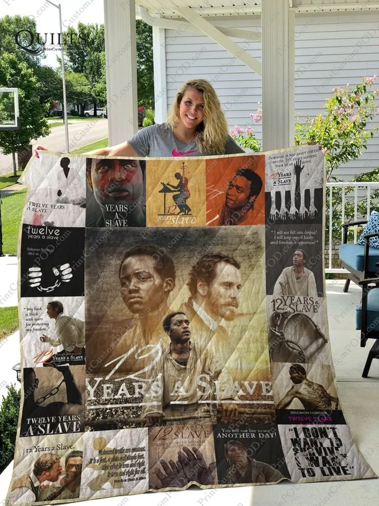 12 Years A Slave Quilt Blanket For Fans