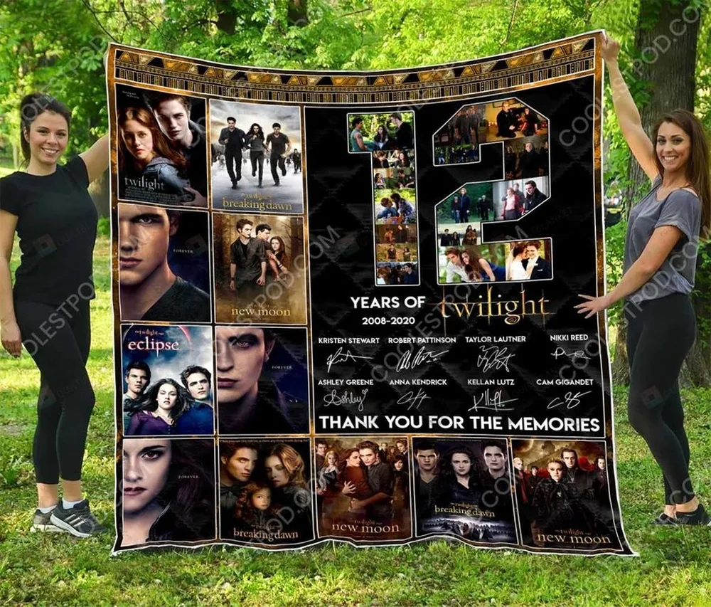12 Years Of Twilight 2008 2020  Quilt Blanket