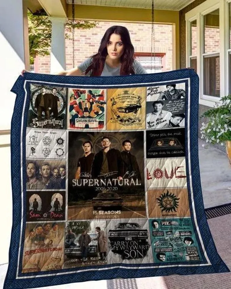 15 Years Of Supernaturals Quilt Blanket
