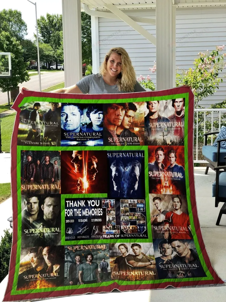 15Years Of Supernatural Quilt Blanket