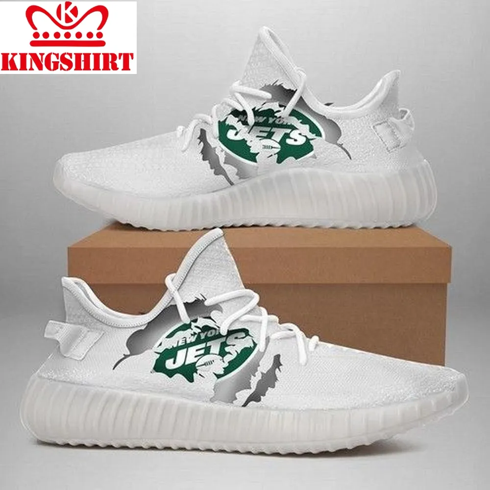 190702 New York Jets Yeezy Shoes