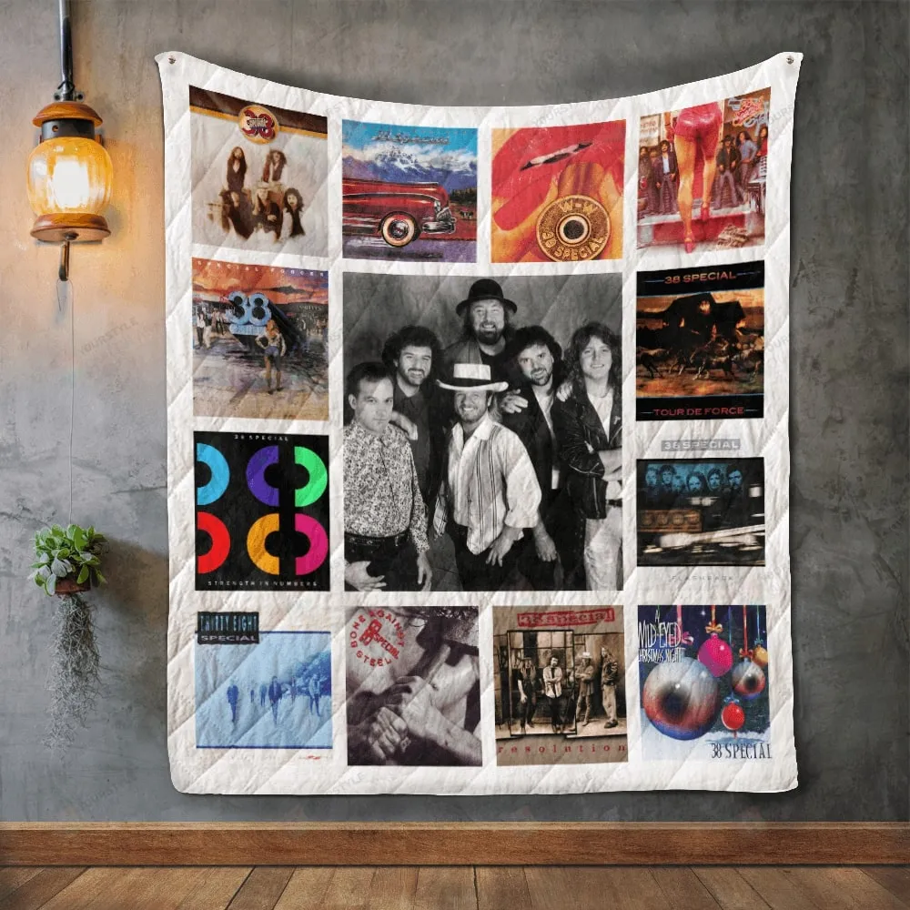 38Special Album Covers Quilt Blanket