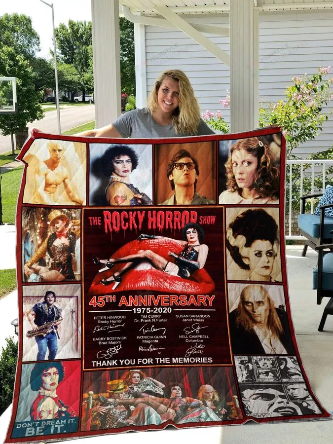 45 Years Of Rock Quilt Blanket