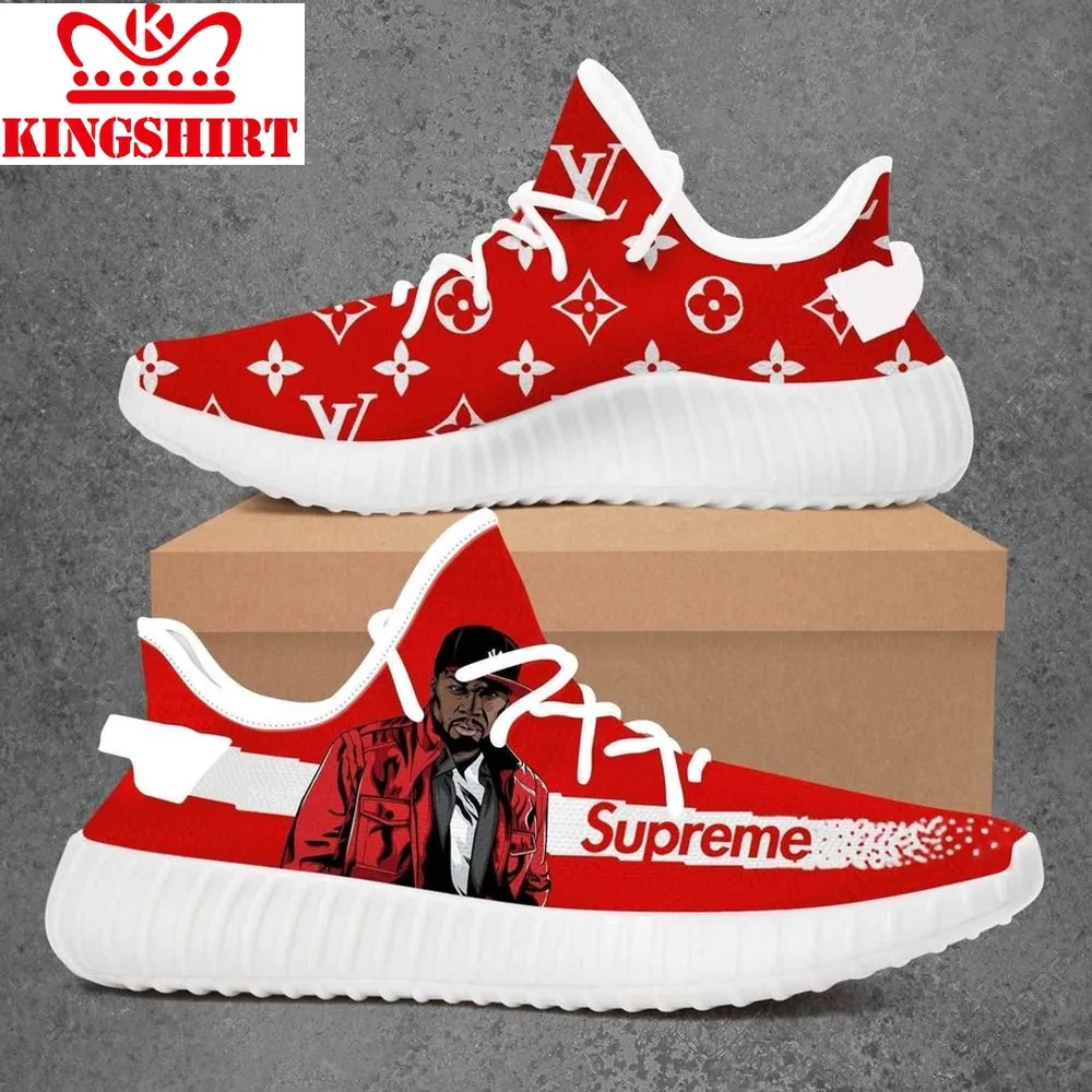 50 Cent Louis Vuitton Supreme Yeezy Boost   Yeezy Shoes