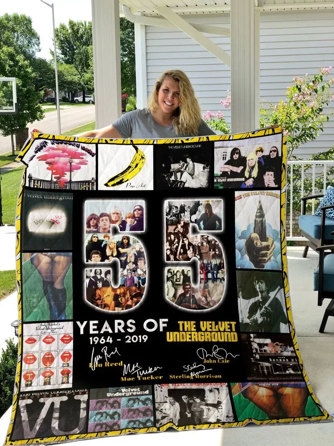 55 Years Of The Velvet Underground Quilt Blanket