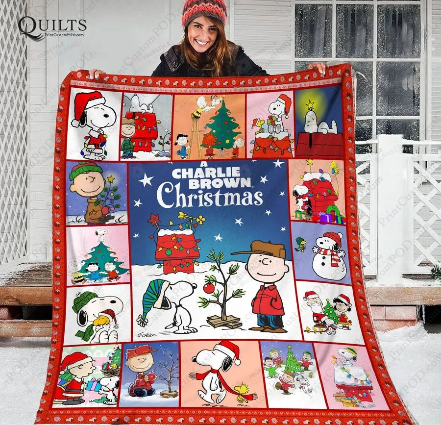 A Charlie Brown Christmas Quilt Blanket