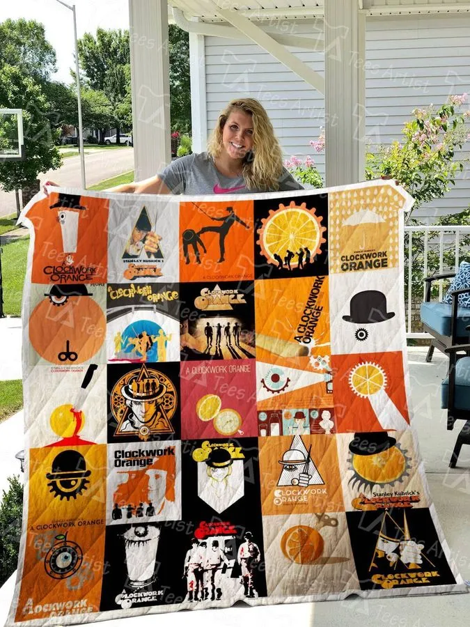 A Clockwork Orange 3D Customized Quilt Blanket