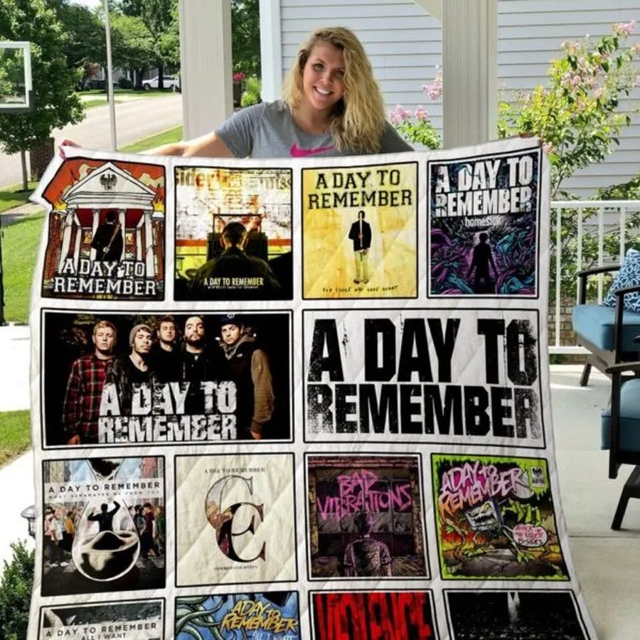 A Day To Remember 3D Customized Quilt Blanket