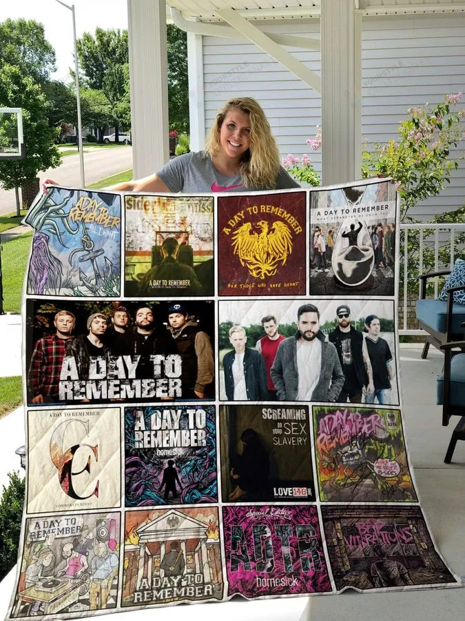 A Day To Remember Albums Quilt Blanket Ver14