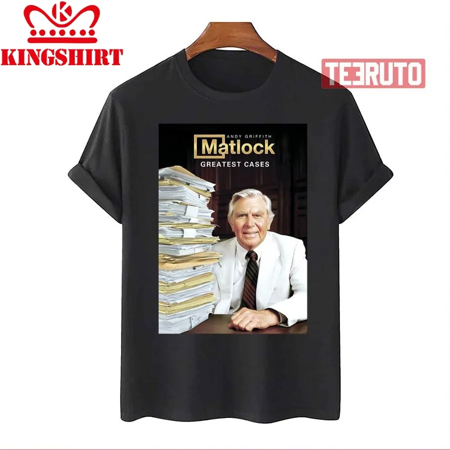 A Love Of Art Monologue Andy Griffith Ben Matlock Greatest Cases Unisex T Shirt
