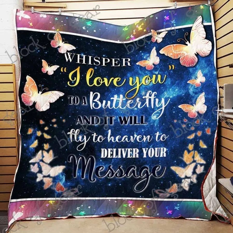 A Message To Heaven 3D Customized Quilt