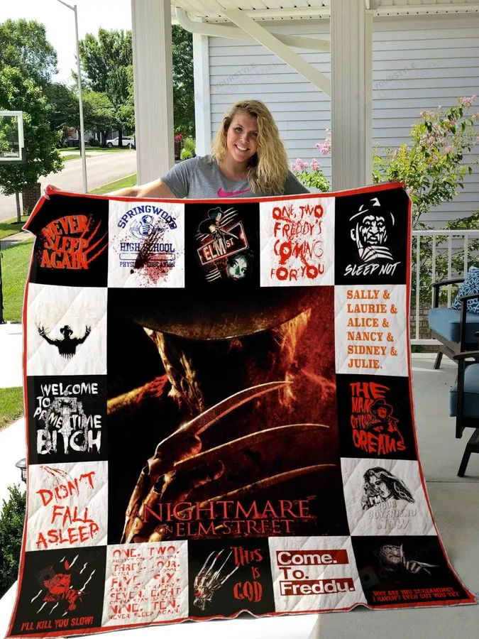 A Nightmare On Elm Street Quilt Blanket For Fans Ver 17