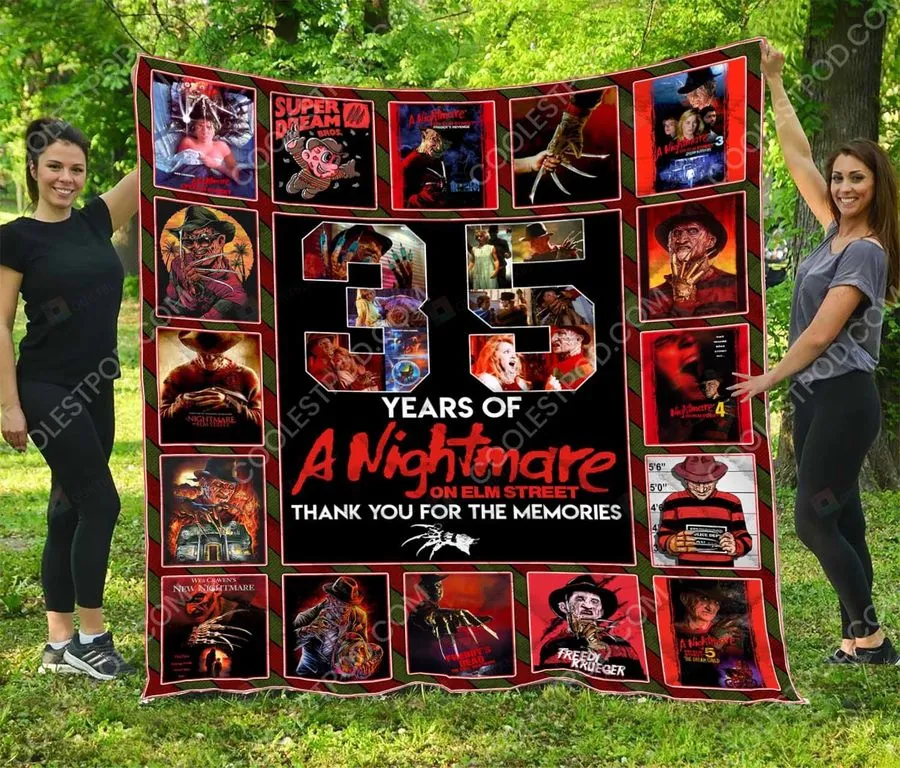 A Nightmare On Elm Street Quilt Blanket