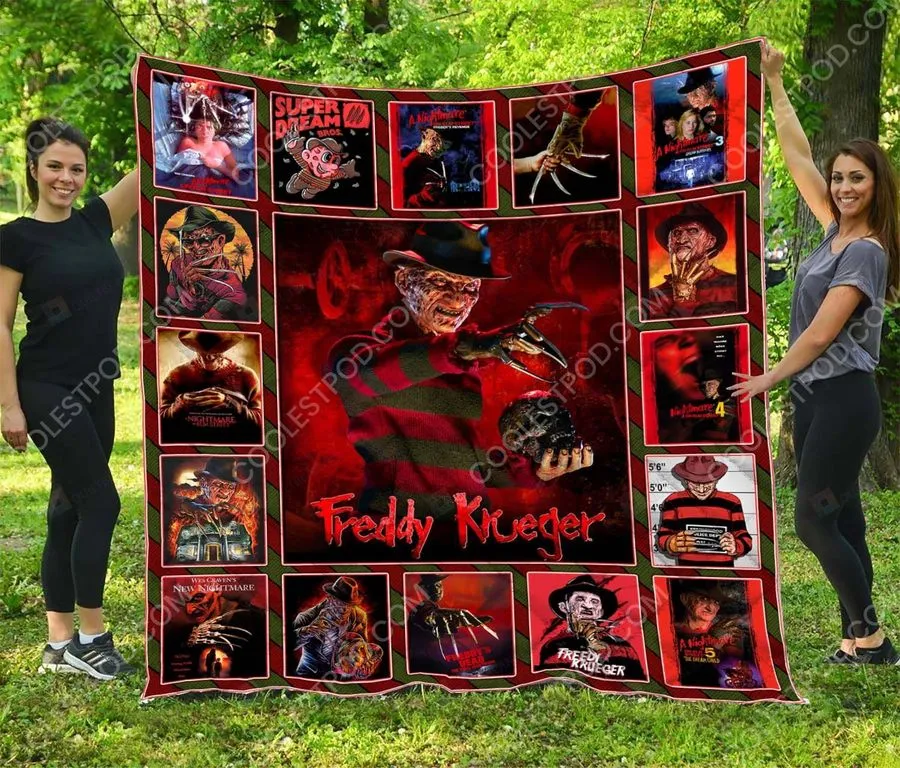 A Nightmare On Elm Street Vr1 Quilt Blanket