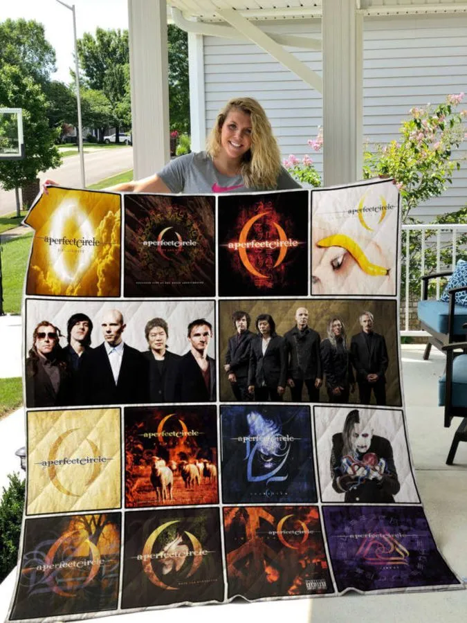 A Perfect Circle 3D Customized Quilt Blanket